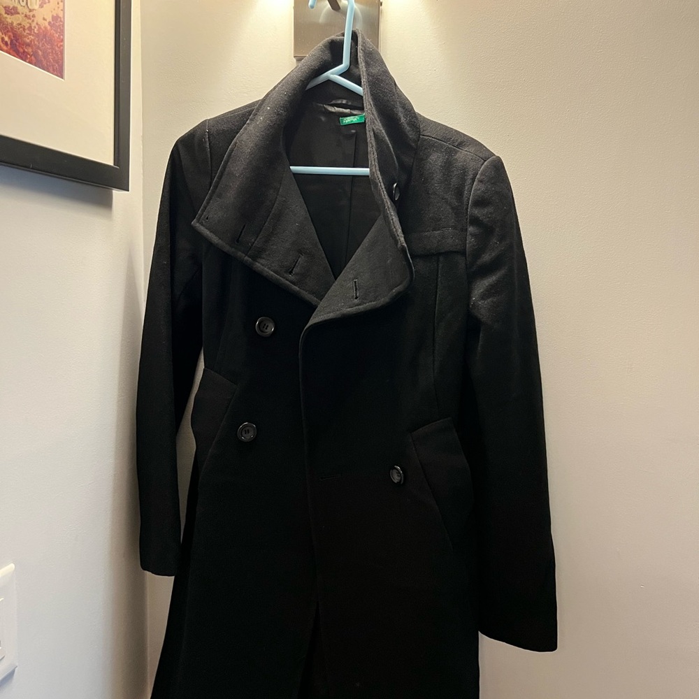 United Colors of Benetton Wool blend coat